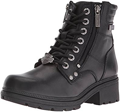 womens black ankle motorcycle boots 