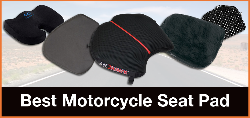 Best Motorcycle Seat Pads – [2019 Moto Seat Cushions for Long Rides]